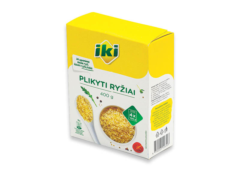 IKI plikyti ryžiai
,
400 g, 1,73 Eur/kg IKI plikyti ryžiai
,
400 g, 1,73 Eur/kg