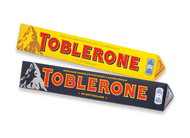 Šokoladas TOBLERONE
			, 
				 100 g, 3 rūšių, 13,90 Eur/kg. A lygio parduotuvėse