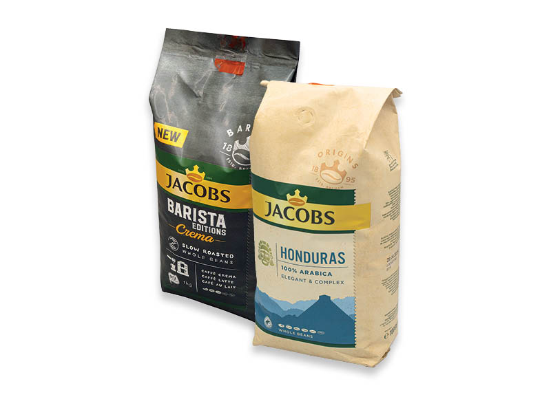 Kavos pupelės JACOBS BARISTA ir ORIGINS
			, 
				 1 kg, 5 rūšių. A lygio parduotuvėse
