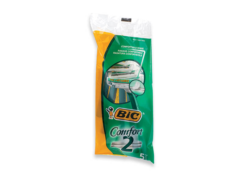 Skustuvas BIC COMFORT BAG
			, 
				 5 vnt., 0,40 Eur/vnt. A lygio parduotuvėse