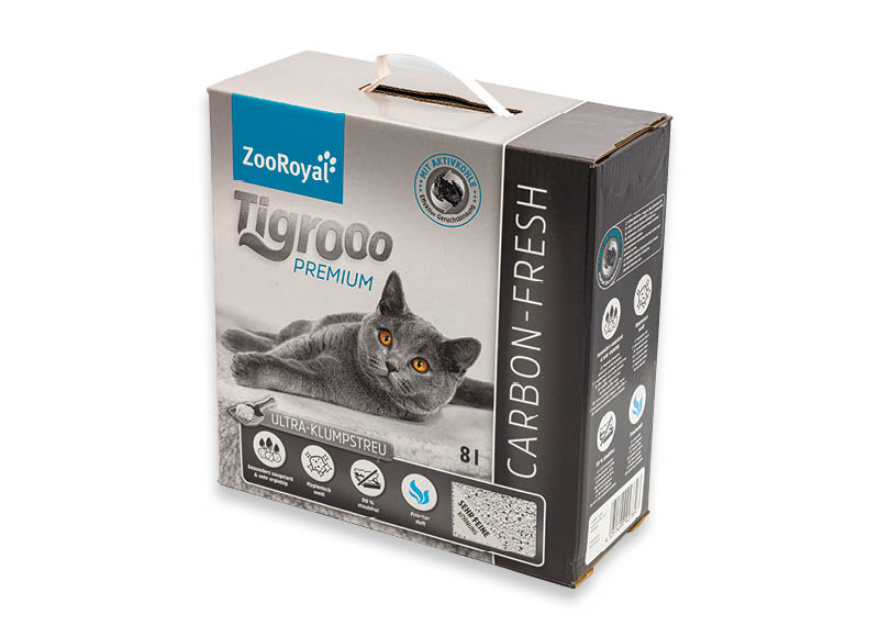 Kačių kraikas ZOOROYAL TIGROOO CARBON-FRESH
,
8 l, 0,75 Eur/l. A lygio parduotuvėse Kačių kraikas ZOOROYAL TIGROOO CARBON-FRESH
,
8 l, 0,75 Eur/l. A lygio parduotuvėse