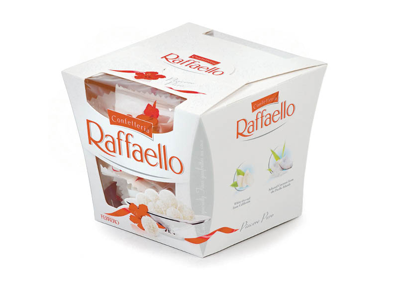 Saldainiai RAFFAELLO
			, 
				 150 g, 14,60 Eur/kg