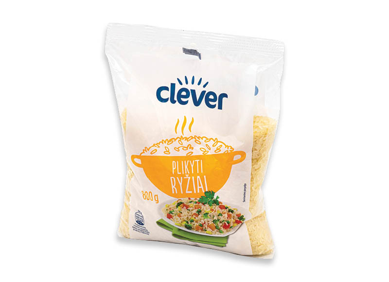 CLEVER PLIKYTI ryžiai
,
800 g, 0,86 Eur/kg CLEVER PLIKYTI ryžiai
,
800 g, 0,86 Eur/kg