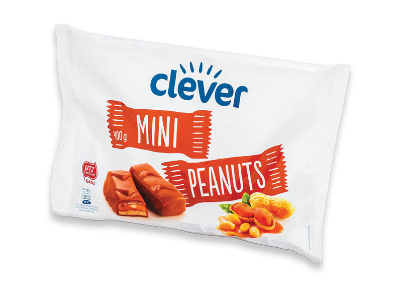 CLEVER saldainiai MINI PEANUTS
,
400 g, 5,98 Eur/kg. A lygio parduotuvės CLEVER saldainiai MINI PEANUTS
,
400 g, 5,98 Eur/kg. A lygio parduotuvės