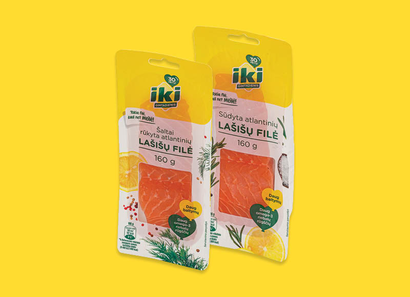 IKI sūdyta ar šaltai rūkyta atlantinių lašišų filė
,
160 g, 2 rūšių, 21,81 Eur/kg IKI sūdyta ar šaltai rūkyta atlantinių lašišų filė
,
160 g, 2 rūšių, 21,81 Eur/kg