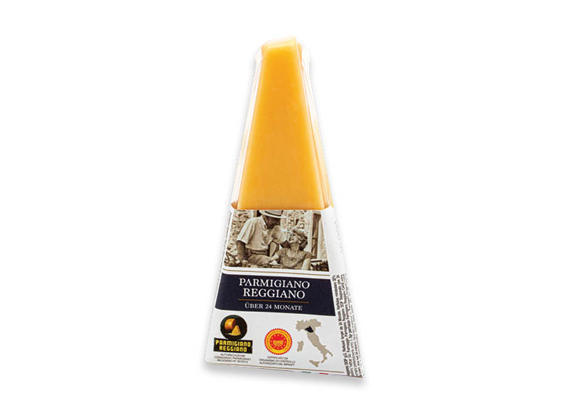 Kietasis sūris PARMIGGIANO REGGIANO
			, 
				 150 g, 32 % rieb., brand. 24 mėn., 22,60 Eur/kg. A lygio parduotuvėse
