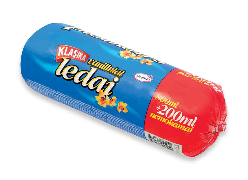 Vaniliniai valgomieji ledai KLASIKA
			, 
				 1 l. Ir IKI EXPRESS