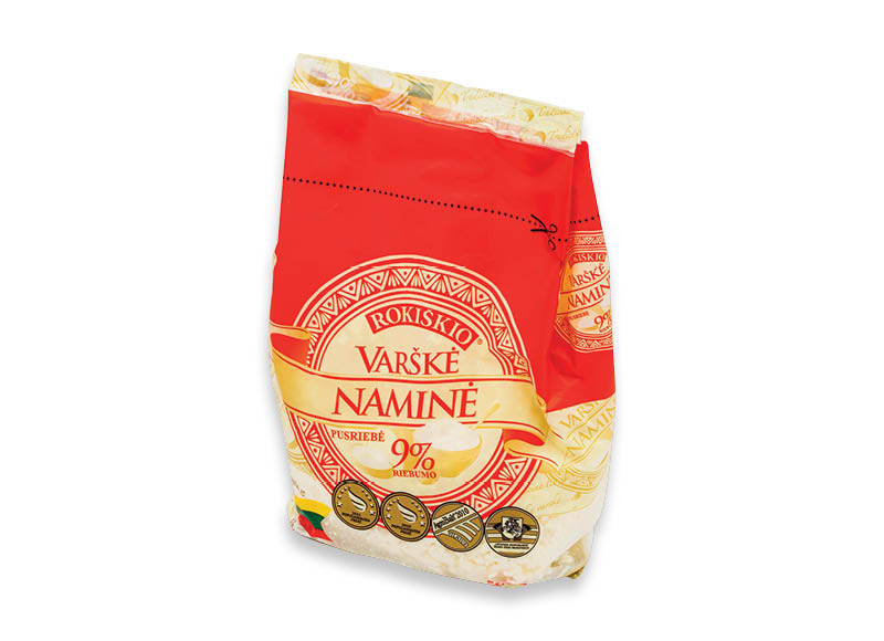 Varškė ROKIŠKIO NAMINĖ
			, 
				 500 g, 9 % rieb., 5,78 Eur/kg. Ir IKI EXPRESS