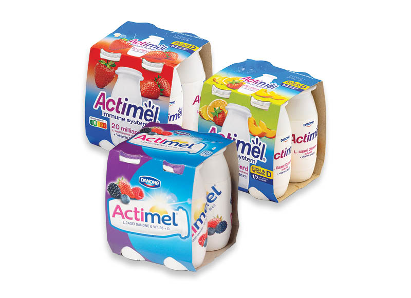 Jogurtinis gėrimas ACTIMEL
			, 
				 400 g, 4 rūšių, 4,23 Eur/kg. Ir IKI EXPRESS
