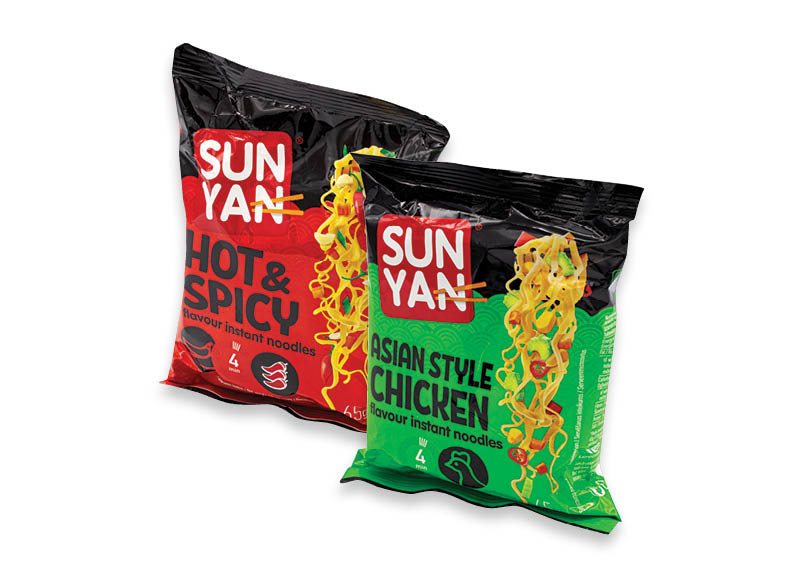 Greitai paruošiamiems makaronams SUN YAN
,
62 g, 63 g, 65 g, įvairių rūšių Greitai paruošiamiems makaronams SUN YAN
,
62 g, 63 g, 65 g, įvairių rūšių