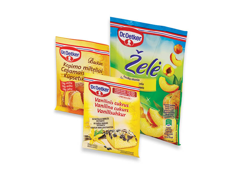 Kepimo priedams ir želė DR.OETKER
,
Įvairių rūšių. Ir IKI EXPRESS Kepimo priedams ir želė DR.OETKER
,
Įvairių rūšių. Ir IKI EXPRESS