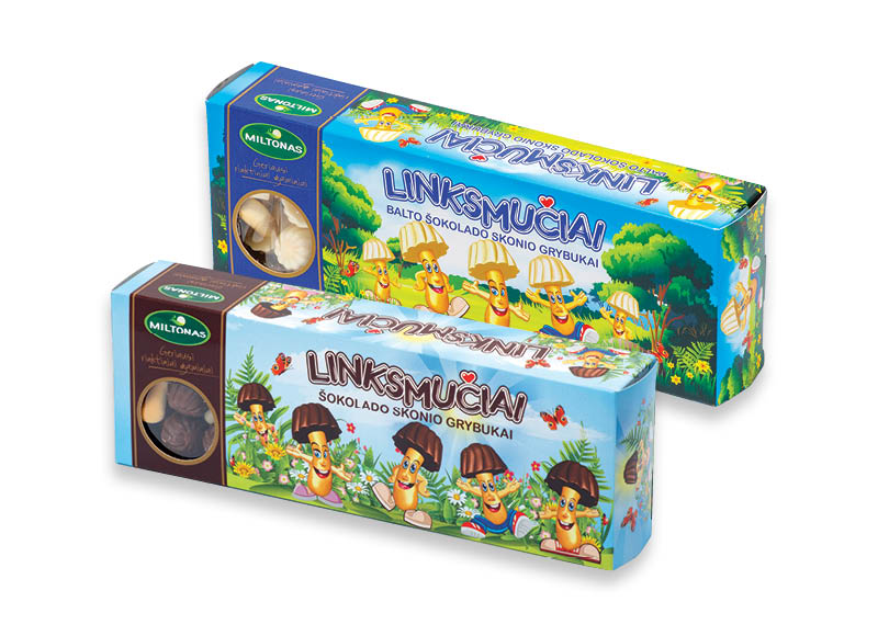 LINKSMUČIAI sausainiai
			, 
				 170 g, 2 rūšių, 9,35 Eur/kg