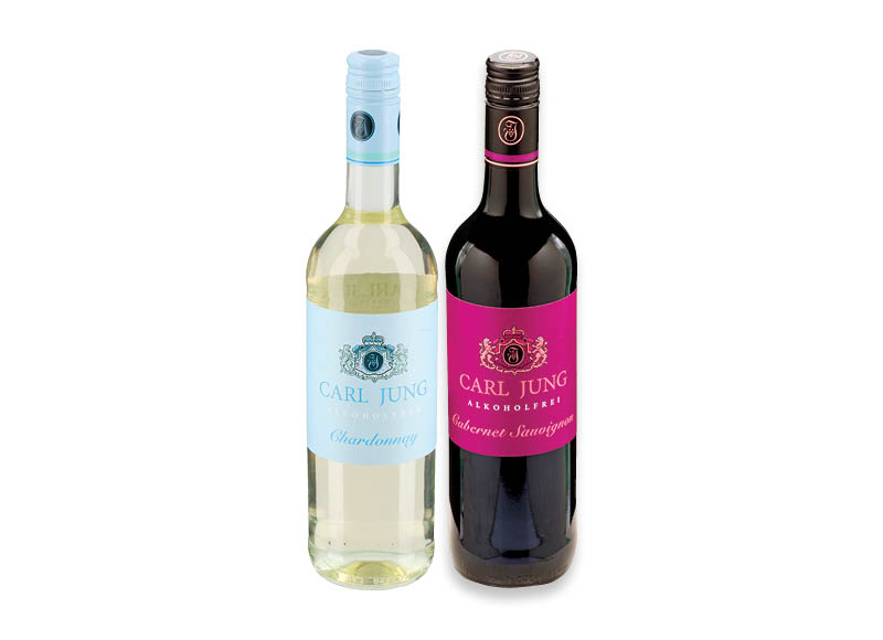 Nealkoholinis vynas CARL JUNG
			, 
				 0,75 l, 2 rūšių, 5,99 Eur/l. A lygio parduotuvėse