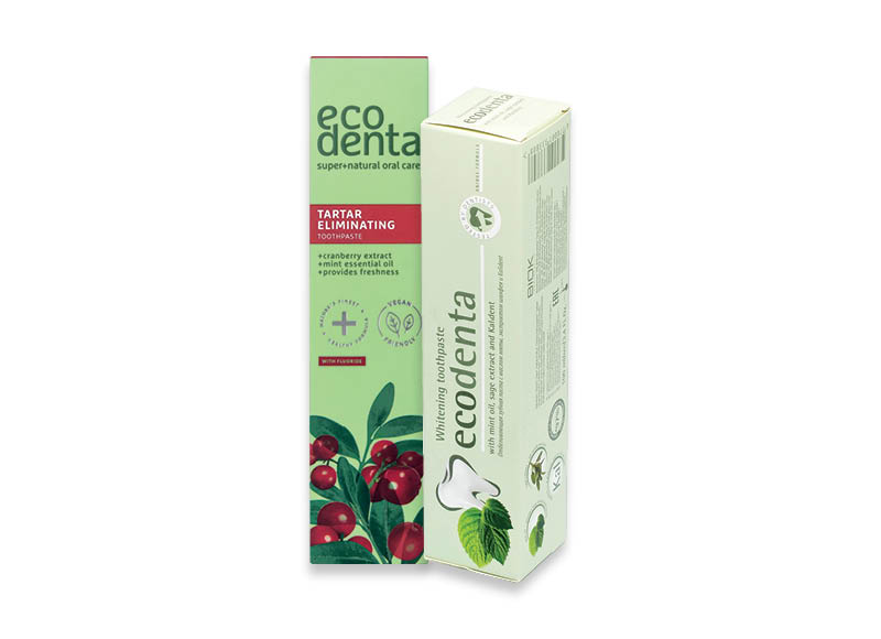 Dantų pasta ECODENTA
,
100 ml, 3 rūšių 20,90 Eur/l Dantų pasta ECODENTA
,
100 ml, 3 rūšių 20,90 Eur/l