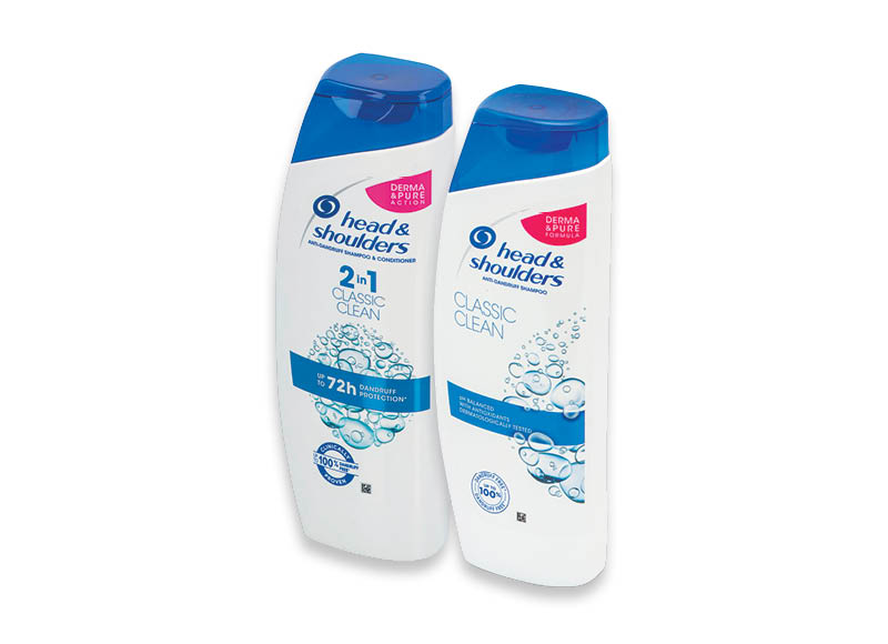 Šampūnas HEAD & SHOULDERS
			, 
				 360 ml, 400 ml, 8 rūšių