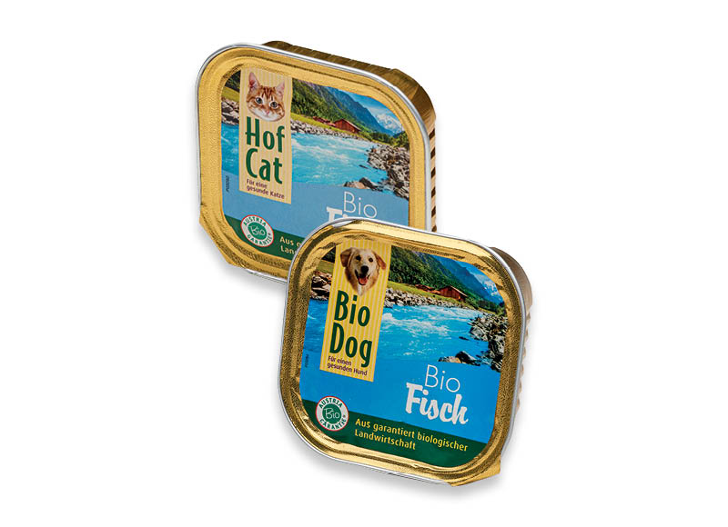 Ekologiškam šunų ir kačių ėdalui BIO DOG, HOF CAT
			, 
				 100 g, 300 g, 5 rūšių. A lygio parduotuvėse