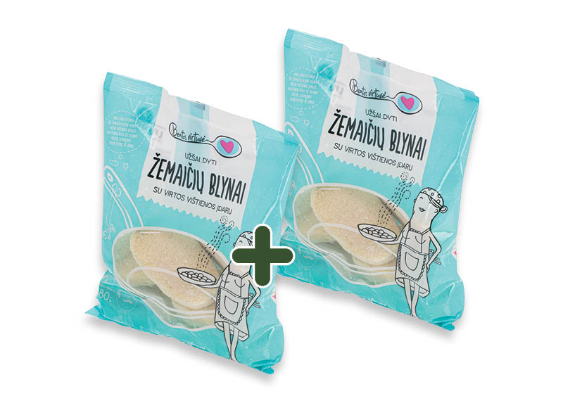 Šaldyti ŽEMAIČIŲ blynai BEATOS VIRTUVĖ
			, 
				 480 g, 4,99 Eur/vnt. A lygio parduotuvėse