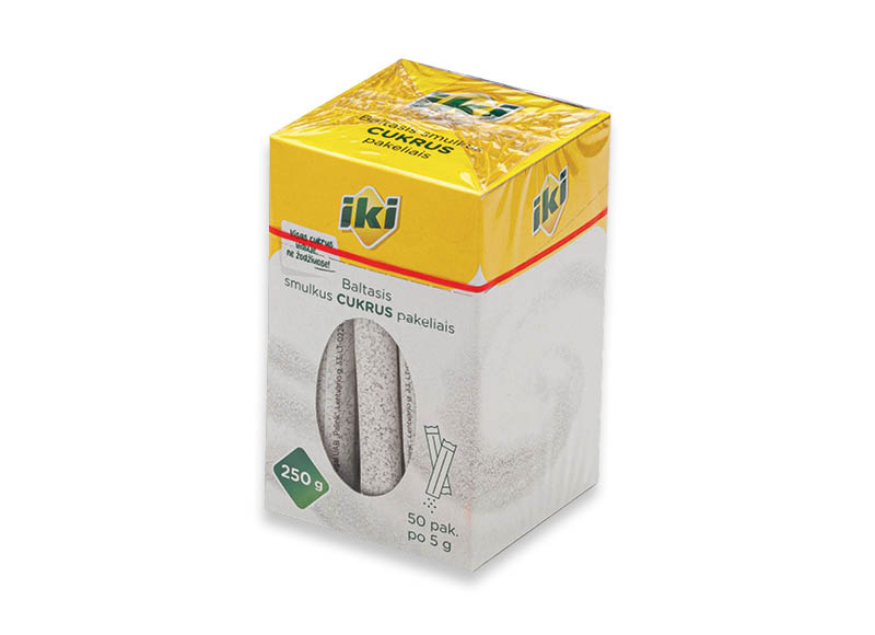 IKI baltas smulkus cukrus
,
250 g, 3,56 Eur/kg. Ir IKI EXPRESS IKI baltas smulkus cukrus
,
250 g, 3,56 Eur/kg. Ir IKI EXPRESS