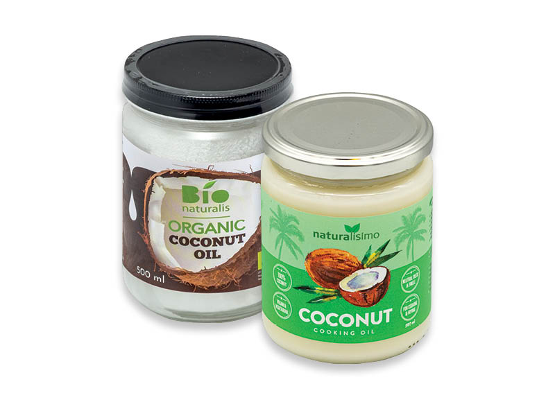 Maistiniam kokosų aliejui
			, 
				 200 ml, 217 ml, 500 ml, 5 rūšių