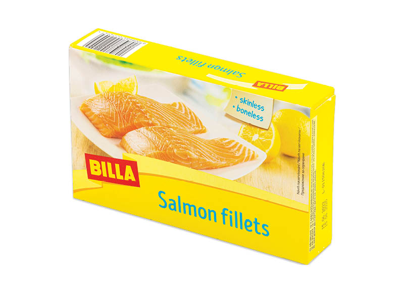 BILLA laukinių lašišų filė
			, 
				 250 g, 15,96 Eur/kg. A lygio parduotuvėse
