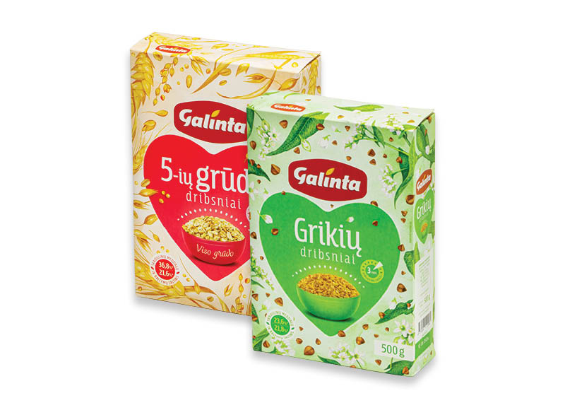 Dribsniams GALINTA
			, 
				 500 g, 5 rūšių