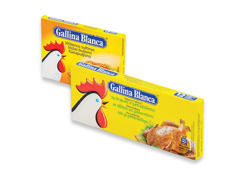 Sultiniams GALLINA BLANCA
			, 
				 6 rūšių