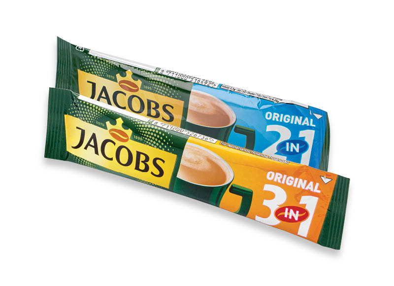 Tirpiosios kavos gėrimas porcijomis JACOBS
			, 
				 (porcijomis) 5 rūšių. Ir IKI EXPRESS