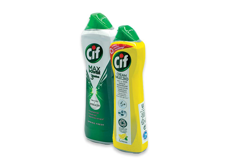 Kreminis valiklis CIF
			, 
				 540-693 g, 4 rūšių