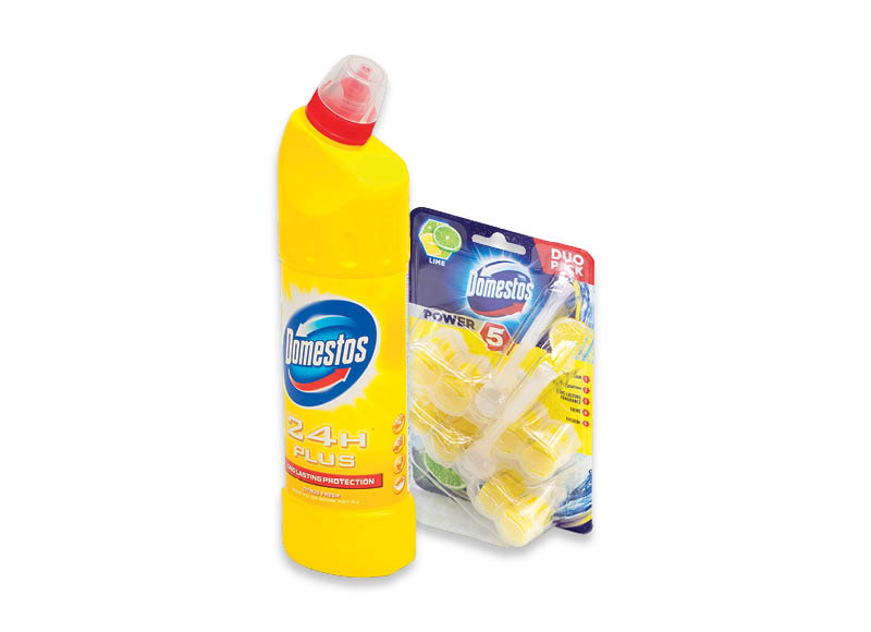 Valymo priemonėms DOMESTOS
			, 
				 Įvairių rūšių. A lygio parduotuvėse