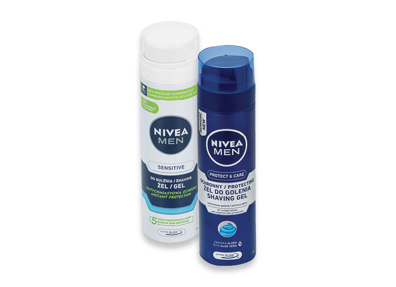 NIVEA skutimosi želė
			, 
				 200 ml, 3 rūšių, 18,25 Eur/l