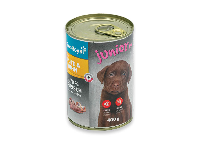 ZOOROYAL jaunų šunų ėdalas
			, 
				 400 g, 3,23 Eur/kg. A lygio parduotuvėse