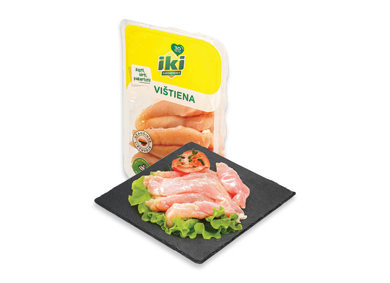 IKI šviežia viščiukų broilerių vidinė filė
,
400 g, 7,23 Eur/kg. Ir IKI EXPRESS IKI šviežia viščiukų broilerių vidinė filė
,
400 g, 7,23 Eur/kg. Ir IKI EXPRESS
