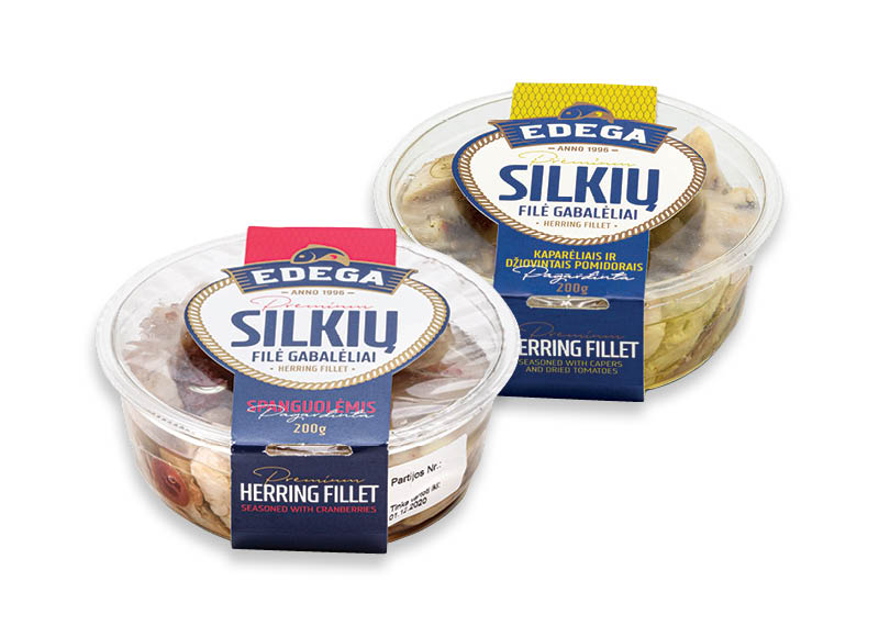 Silkių filė EDEGA
,
200 g, 2 rūšių, 9,95 Eur/kg. A lygio parduotuvėse Silkių filė EDEGA
,
200 g, 2 rūšių, 9,95 Eur/kg. A lygio parduotuvėse