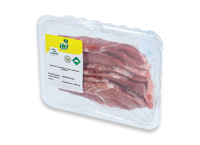 IKI pjaustyta kiaulienos sprandinė be kaulo su pomente
,
640 g, 6,23 Eur/kg. A lygio parduotuvėse. Ir IKI EXPRESS IKI pjaustyta kiaulienos sprandinė be kaulo su pomente
,
640 g, 6,23 Eur/kg. A lygio parduotuvėse. Ir IKI EXPRESS