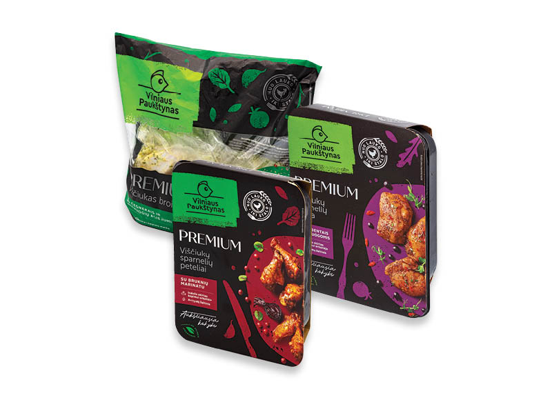 Marinuotiems vištienos gaminiams PREMIUM
,
400 g, 500 g, 5 rūšių. A lygio parduotuvėse Marinuotiems vištienos gaminiams PREMIUM
,
400 g, 500 g, 5 rūšių. A lygio parduotuvėse