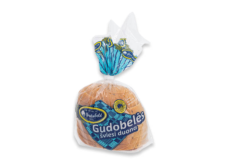 GUDOBELĖS duona
			, 
				 340 g, 2,71 Eur/kg