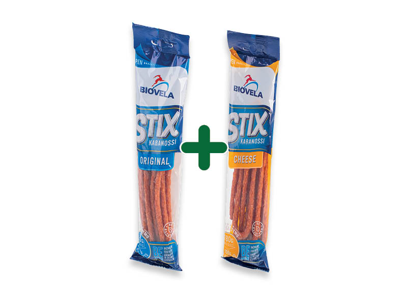 Dešrelės BIOVELOS STIX
,
100 g, 2 rūšių, 2,99 Eur/vnt. A lygio parduotuvėse Dešrelės BIOVELOS STIX
,
100 g, 2 rūšių, 2,99 Eur/vnt. A lygio parduotuvėse