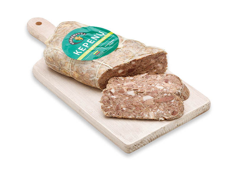 Virtas BAJORŲ kiaulienos kepenų slėgtainis
			, 
				 (sveriamoje vitrinoje ) 1 kg. A lygio parduotuvėse