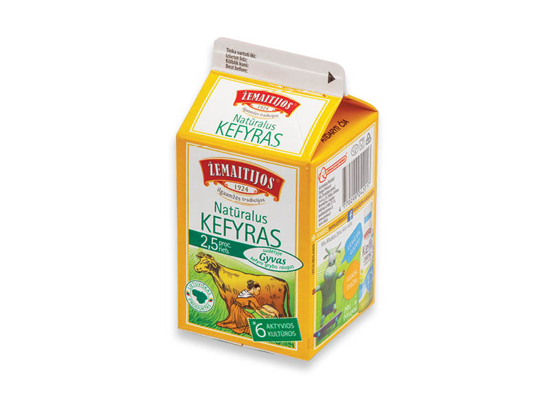 ŽEMAITIJOS kefyras
			, 
				 0,5 kg, 2,5 % rieb., 1,78 Eur/kg. Ir IKI EXPRESS