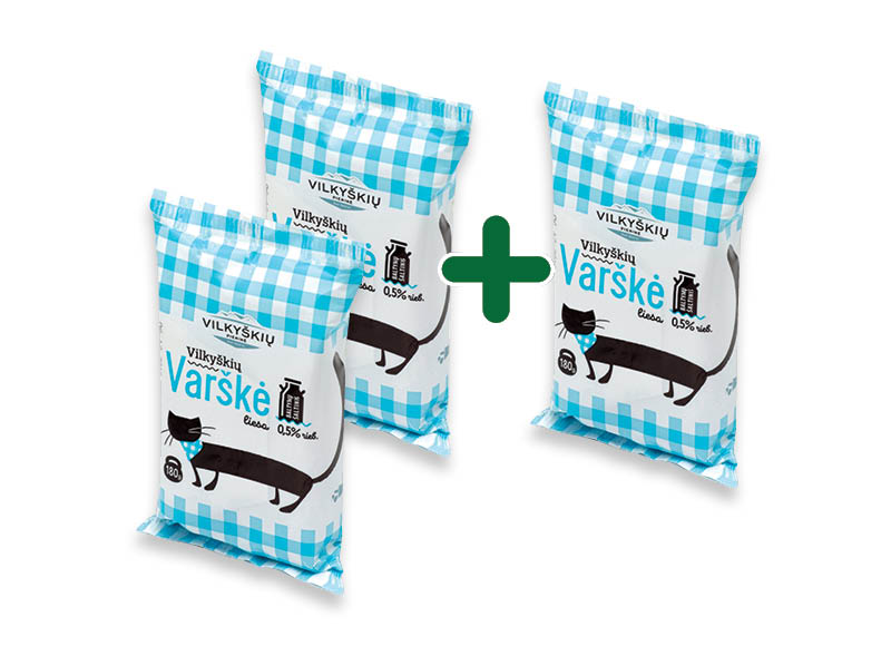 VILKYŠKIŲ liesa varškė
,
180 g, 0,5% rieb., 1,15 Eur/vnt. Ir IKI EXPRESS VILKYŠKIŲ liesa varškė
,
180 g, 0,5% rieb., 1,15 Eur/vnt. Ir IKI EXPRESS
