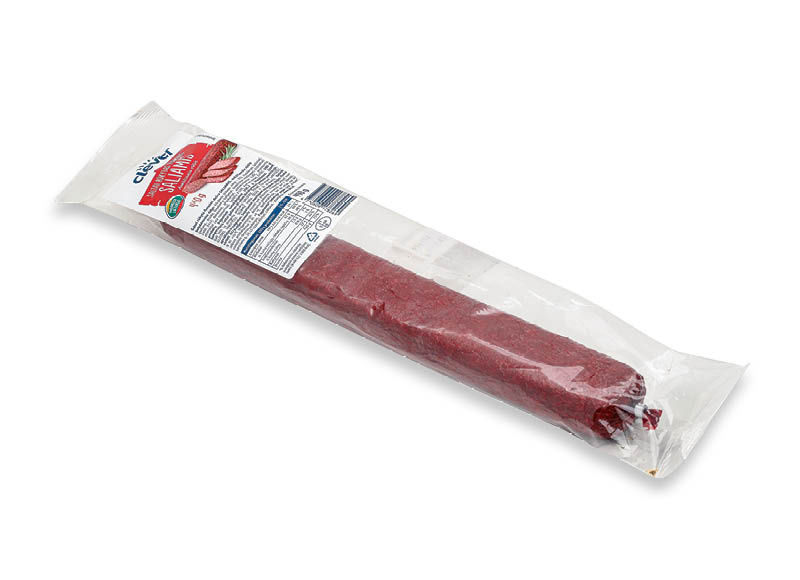 CLEVER šaltai rūkytas FORMINIS saliamis
,
440 g, 9,07 Eur/kg. A lygio parduotuvėse CLEVER šaltai rūkytas FORMINIS saliamis
,
440 g, 9,07 Eur/kg. A lygio parduotuvėse
