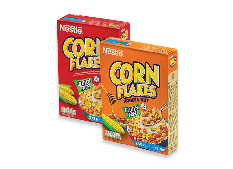 Dribsniai NESTLE CORN FLAKES
			, 
				 350 g, 375 g, 2 rūšių. Ir IKI EXPRESS