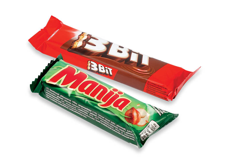 Šokoladinis batonėlis MANIJA ir 3BIT
			, 
				 46 g, 49 g, 3 rūšių