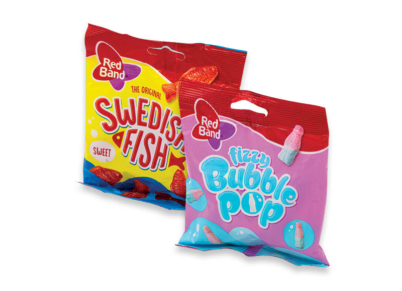 Guminukai RED BAND
			, 
				 100 g, 3 rūšių, 9,90 Eur/kg. A lygio parduotuvėse
