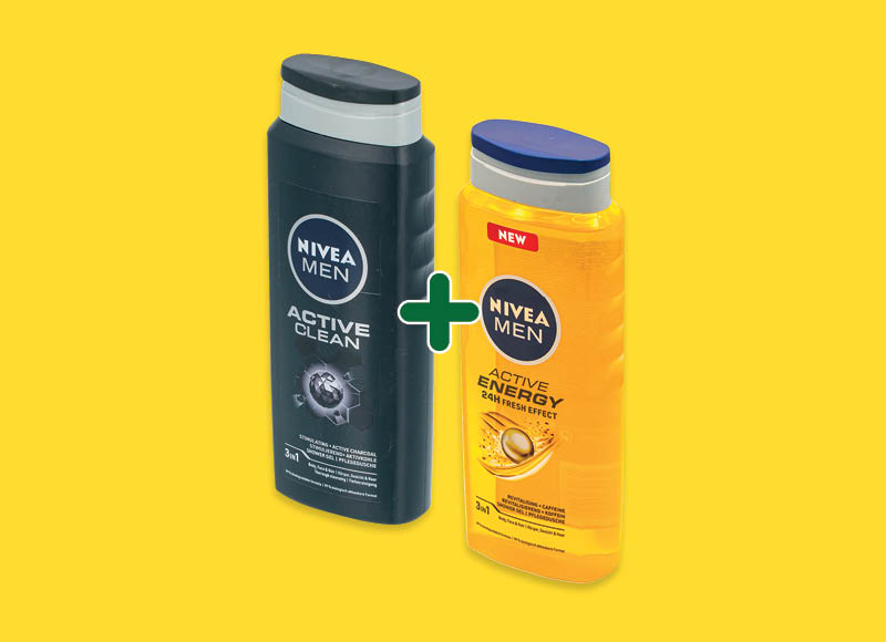 Dušo želė NIVEA
			, 
				 500 ml, 9 rūšių, 5,99 Eur/vnt.