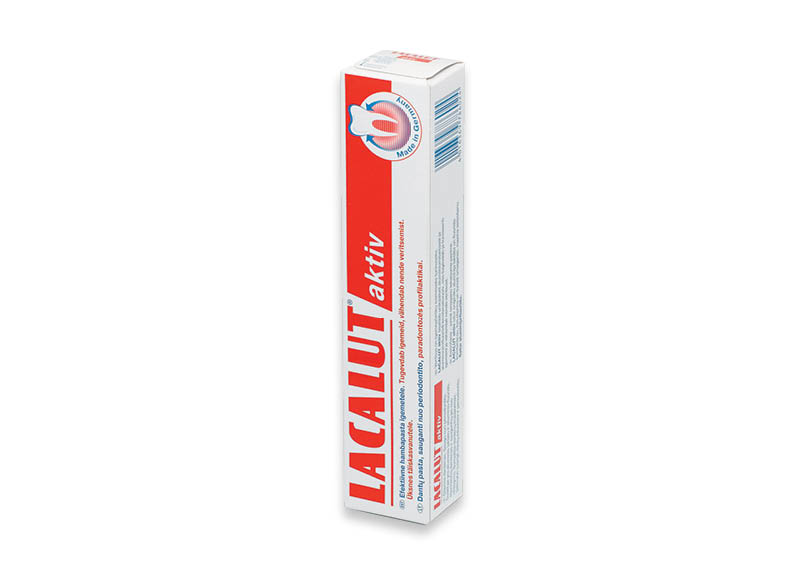Dantų pasta LACALUT AKTIV
,
75 ml, 36,00 Eur/l. Ir IKI EXPRESS Dantų pasta LACALUT AKTIV
,
75 ml, 36,00 Eur/l. Ir IKI EXPRESS
