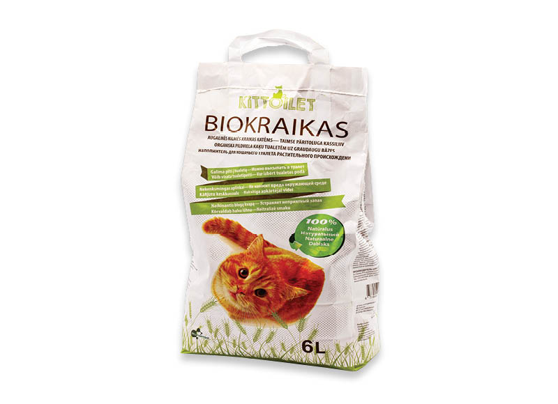 Augalinės kilmės biokraikas katėms
,
6 l, 0,38 Eur/l. A lygio parduotuvėse Augalinės kilmės biokraikas katėms
,
6 l, 0,38 Eur/l. A lygio parduotuvėse