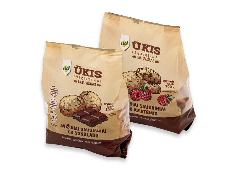 IKI ŪKIS avižiniai sausainiai
,
200 g, 2 rūšių, 6,95 Eur/kg. A lygio parduotuvėse IKI ŪKIS avižiniai sausainiai
,
200 g, 2 rūšių, 6,95 Eur/kg. A lygio parduotuvėse