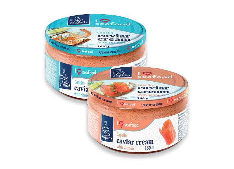 Ikrų užtepėlė ZIGMAS
,
160 g, 3 rūšių, 16,19 Eur/kg Ikrų užtepėlė ZIGMAS
,
160 g, 3 rūšių, 16,19 Eur/kg