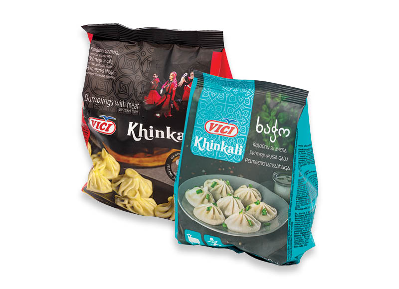 Šaldytiems koldūnams VIČI KHINKALI
,
350 g, 400 g, 2 rūšių Šaldytiems koldūnams VIČI KHINKALI
,
350 g, 400 g, 2 rūšių